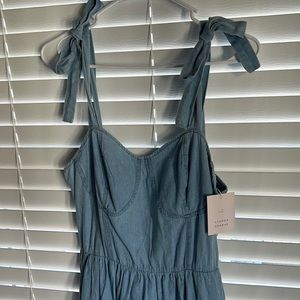 Lauren Conrad denim sun dress